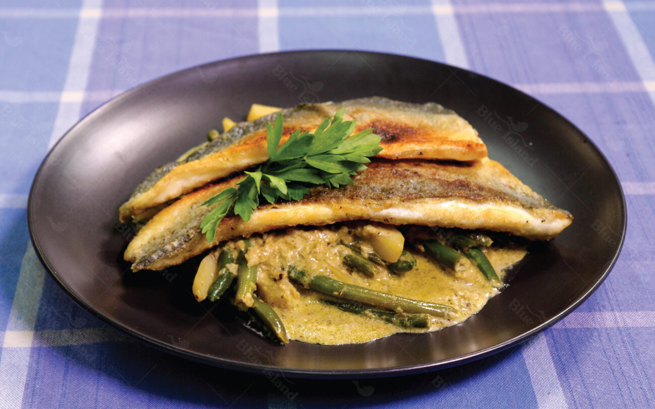 Sea Bass with Green Beans and Potatoes
