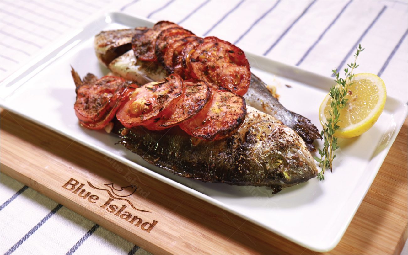 Baked Bream with Tomato