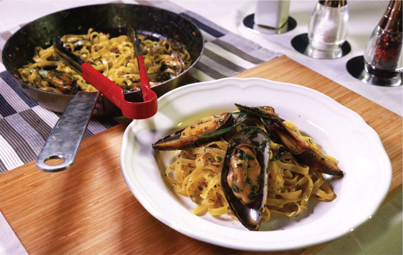 Mussels with Pasta